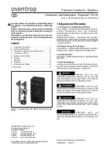 oventrop Regumat M3-130 Installation And Operating Instructions Manual предпросмотр