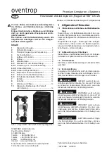 oventrop Regumat M3-180 Installation And Operating Instructions For The Specialised Installer preview