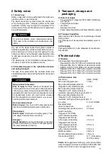 Preview for 9 page of oventrop Regumat RTA-130 Installation And Operating Instructions Manual