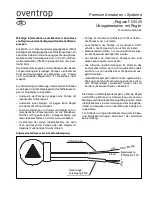 oventrop Regusol DN 25 Quick Start Manual предпросмотр