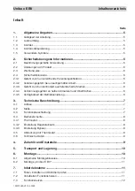 Preview for 3 page of oventrop Unibox E BV Operating Instructions Manual