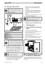 Предварительный просмотр 11 страницы oventrop Unibox E BV Operating Instructions Manual