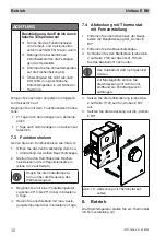 Предварительный просмотр 12 страницы oventrop Unibox E BV Operating Instructions Manual