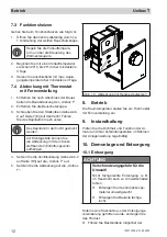 Preview for 12 page of oventrop Unibox T Operating Instructions Manual