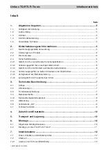 Preview for 3 page of oventrop Unibox TQ-RTL R-Tronic Operating Instructions Manual