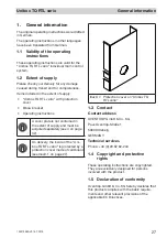 Preview for 27 page of oventrop Unibox TQ RTL vario Operating Instructions Manual