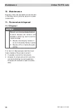 Preview for 38 page of oventrop Unibox TQ RTL vario Operating Instructions Manual