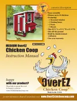 Предварительный просмотр 1 страницы OverEZ Chicken Coop MOEZCKCP Instruction Manual