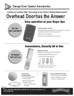 Preview for 19 page of Overhead door Legacy 850 Operation & Maintenance Manual