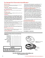 Preview for 2 page of Overhead door PowewrMax XL 4060 Operation And Maintenance Manual