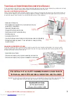 Предварительный просмотр 3 страницы Overhead door SilentMax 4040 Operation And Maintenance Manual