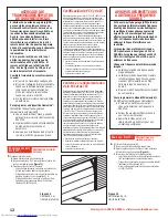 Предварительный просмотр 32 страницы Overhead door SilentMax 4040 Operation And Maintenance Manual