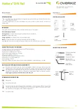 Предварительный просмотр 3 страницы Overkiz HATTARA DIN RAIL MR-ENO Manual