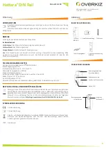 Предварительный просмотр 9 страницы Overkiz HATTARA DIN RAIL MR-ENO Manual