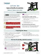 Preview for 1 page of Overland Storage NEO 2000E Remove & Replace Instructions