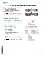 Preview for 1 page of Overland Storage NEO 200S Instructions