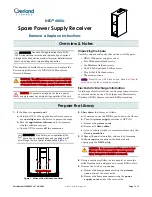 Overland Storage NEO 4000e Remove & Replace / Add-On Instructions предпросмотр