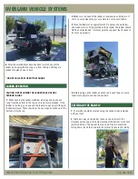 Preview for 3 page of Overland Vehicle Systems Bushveld Owner'S Manual & Installation Instructions