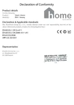 Предварительный просмотр 15 страницы Overmax Home STEAMY Manual