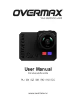 Overmax ActiveCam Sky User Manual preview