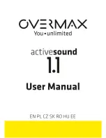 Preview for 1 page of Overmax Activesound 1.1 User Manual