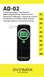 Preview for 1 page of Overmax ad02 User Manual