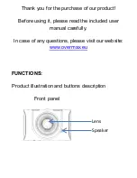 Preview for 2 page of Overmax camroad 4.6 User Manual