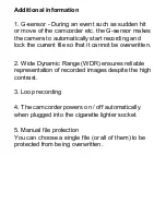 Preview for 12 page of Overmax camroad 4.6 User Manual