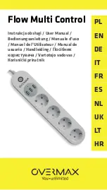 Overmax Flow Control User Manual preview