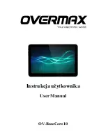 Preview for 1 page of Overmax OV-BaseCore10 User Manual