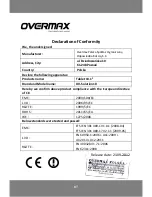 Предварительный просмотр 87 страницы Overmax OV-Solution10 User Manual