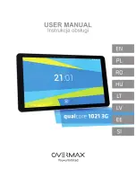 Preview for 1 page of Overmax qualcore 1021 3g User Manual