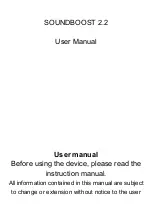 Preview for 2 page of Overmax SoundBoost 2.2 User Manual