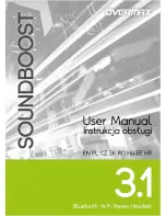 Overmax SOUNDBOOST User Manual preview