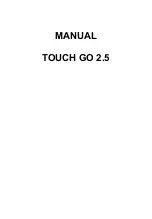 Предварительный просмотр 1 страницы Overmax TOUCH GO 2.5 Manual