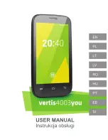 Предварительный просмотр 1 страницы Overmax vertis 4003 you User Manual