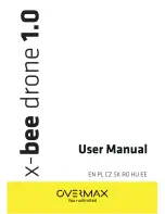 Overmax X-bee drone 1.0 User Manual preview