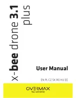 Overmax x-bee drone 3.1 plus User Manual preview