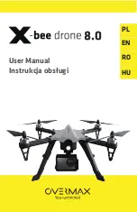 Overmax X-bee drone 8.0 User Manual preview