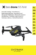 Overmax X-bee drone 9.5 fold User Manual предпросмотр