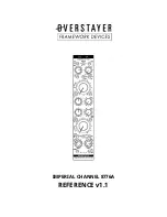 Overstayer IMPERIAL CHANNEL 877 Series Quick Start Quide preview