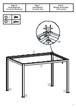 Preview for 7 page of oviala ATHENES Assembly Instructions Manual