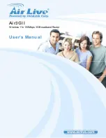 Preview for 1 page of Ovislink Air Live Air3GII User Manual