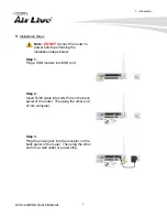 Preview for 9 page of Ovislink Air Live Air3GII User Manual