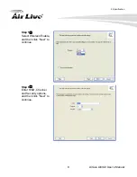 Preview for 12 page of Ovislink Air Live Air3GII User Manual