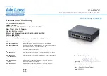 Preview for 1 page of Ovislink Air Live IE-840POE Quick Setup Manual