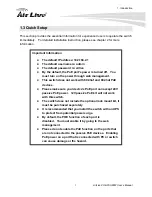 Preview for 8 page of Ovislink Air Live POE-FSH8PW User Manual