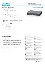 Ovislink Air Live POE-GSH1008ATU Quick Setup Manual preview