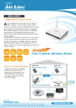 Ovislink Air Live WN-220R Quick Start Manual preview