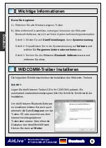 Preview for 7 page of Ovislink AirLive BT-201USB Quick Setup Manual